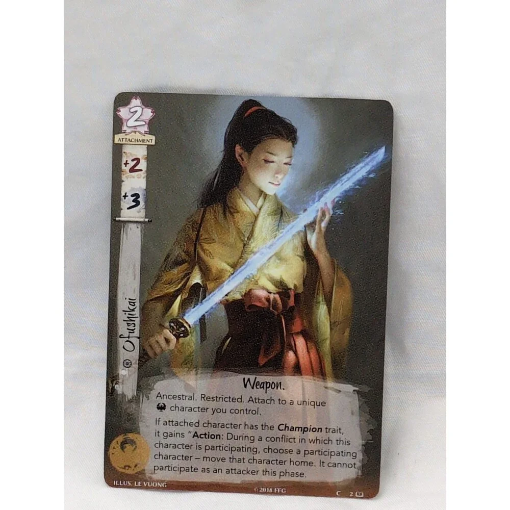 (6) Legend Of The Five Rings The Sword And The Spirits LCG Promo Cards
